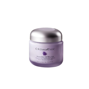 creame una imagen de una crema hidratante que se llame cromathic beauty que sean de ingredientes naturales