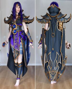 Cosplay de Xal’atath – La Voz del Vacío