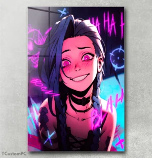 Cuadro Jinx – Arte Exclusivo para Fans de League of Legends